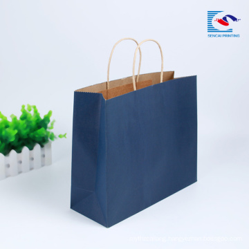 Hot sale Custom Elegant colorful kraft paper shopping bags